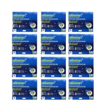 360 X Cetirizine 10mg Tablets