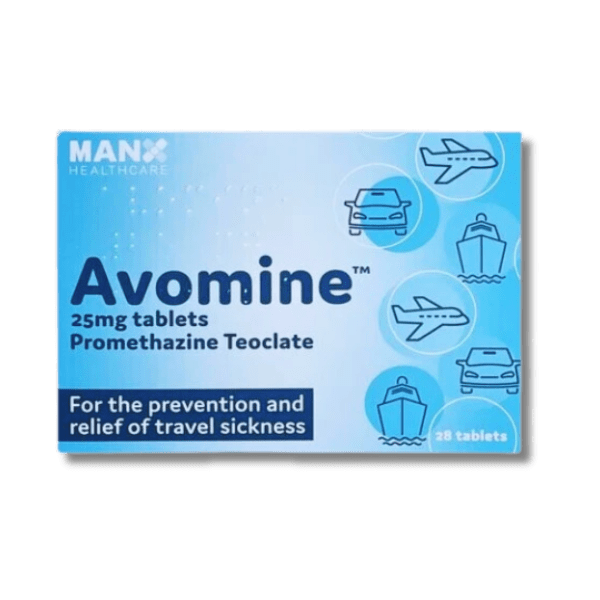 Avomine Tablets 25mg 28 Tablets