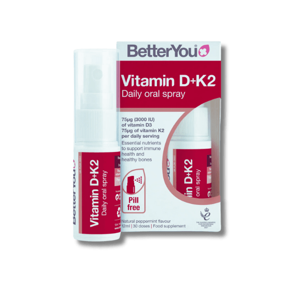 BetterYou Dlux+ Vitamin D + K2 Oral Spray 12ml