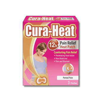 Cura-Heat Period Pain Pads 3 Patches