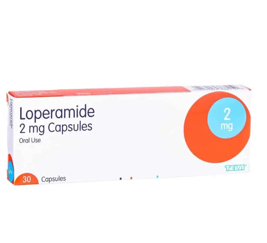 Loperamide Hydrochloride 2mg Diarrhoea Treatment – 30 Capsules