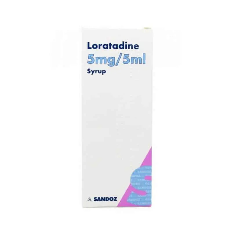 Loratadine 5mg/5ml Syrup 100ml