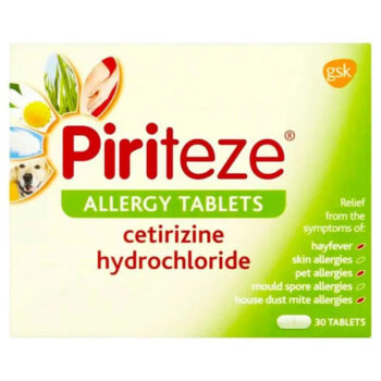 Piriteze Cetirizine 30 Tablets