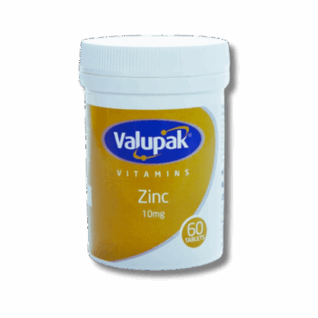 Valupak Zinc Gluconate 10mg Tablets 60’s