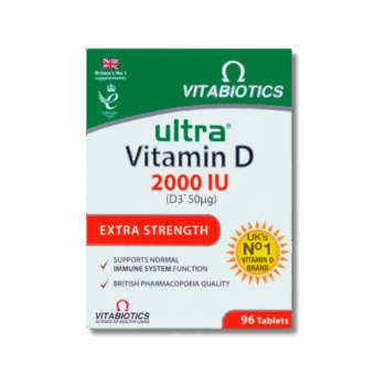 Vitabiotics Ultra Vitamin D 2000 IU 96 Tablets